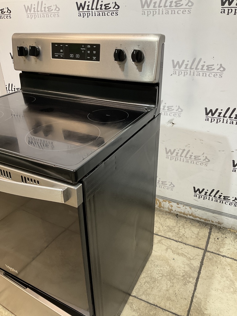 Whirlpool Electric Stove 220volts (40/50 AMP) 30inches {no cord } (stainless steel ) 