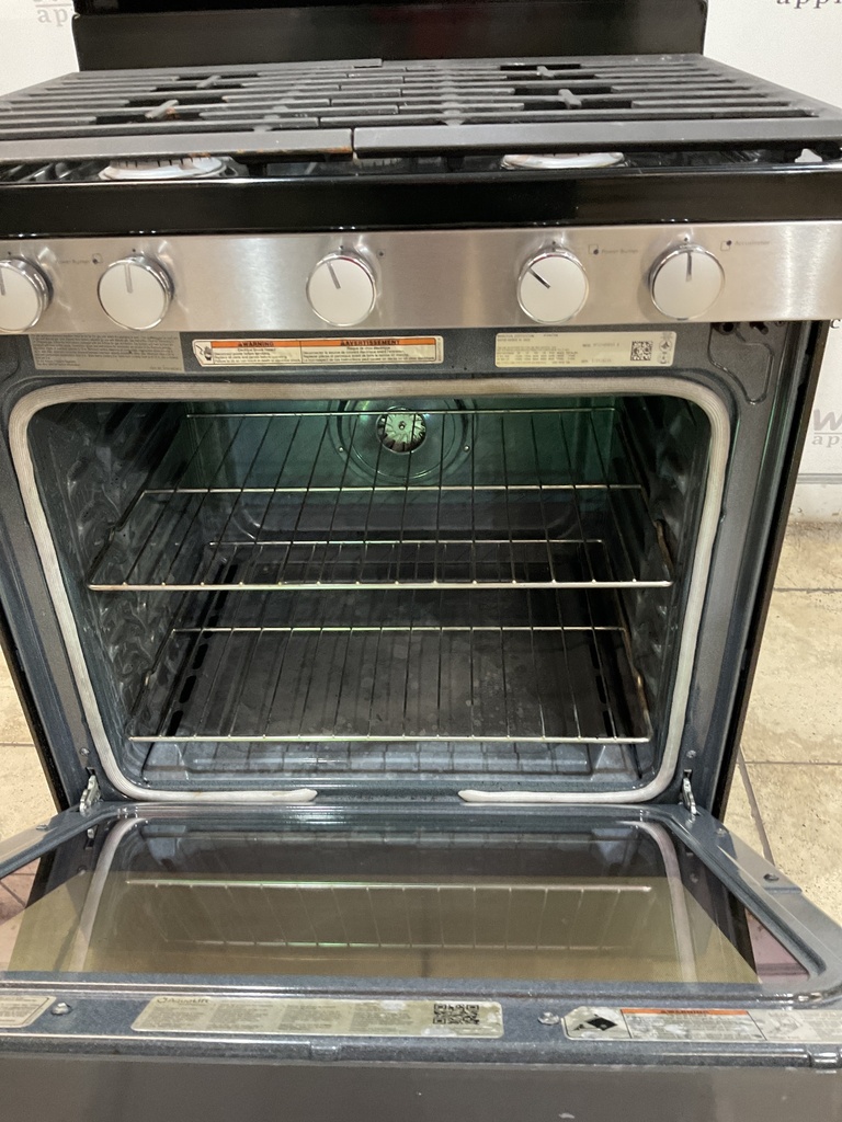 Whirlpool Gas Propane Stove 30inches (Stainless Steel) 