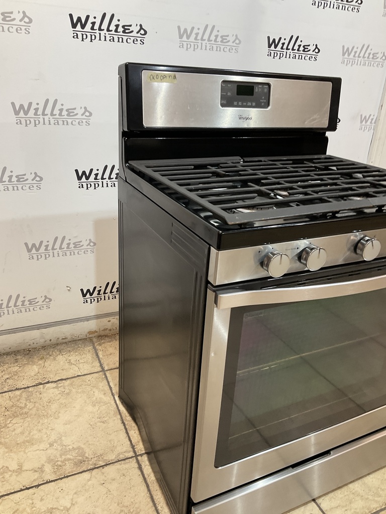 Whirlpool Gas Propane Stove 30inches (Stainless Steel) 