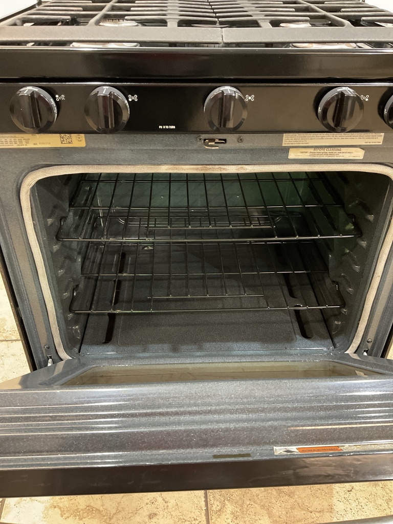 Whirlpool Natural Gas Stove 30inches (Stainless Steel) 