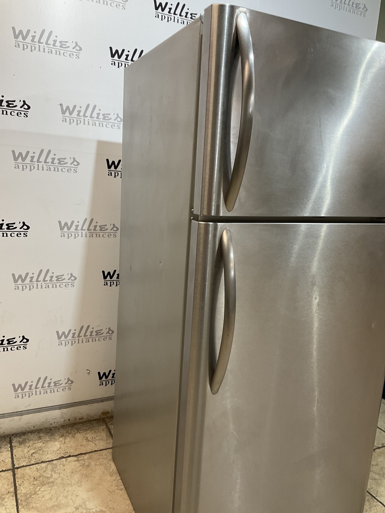 Frigidaire Refrigerator Top and Bottom 30x66 (Stainless Steel) 