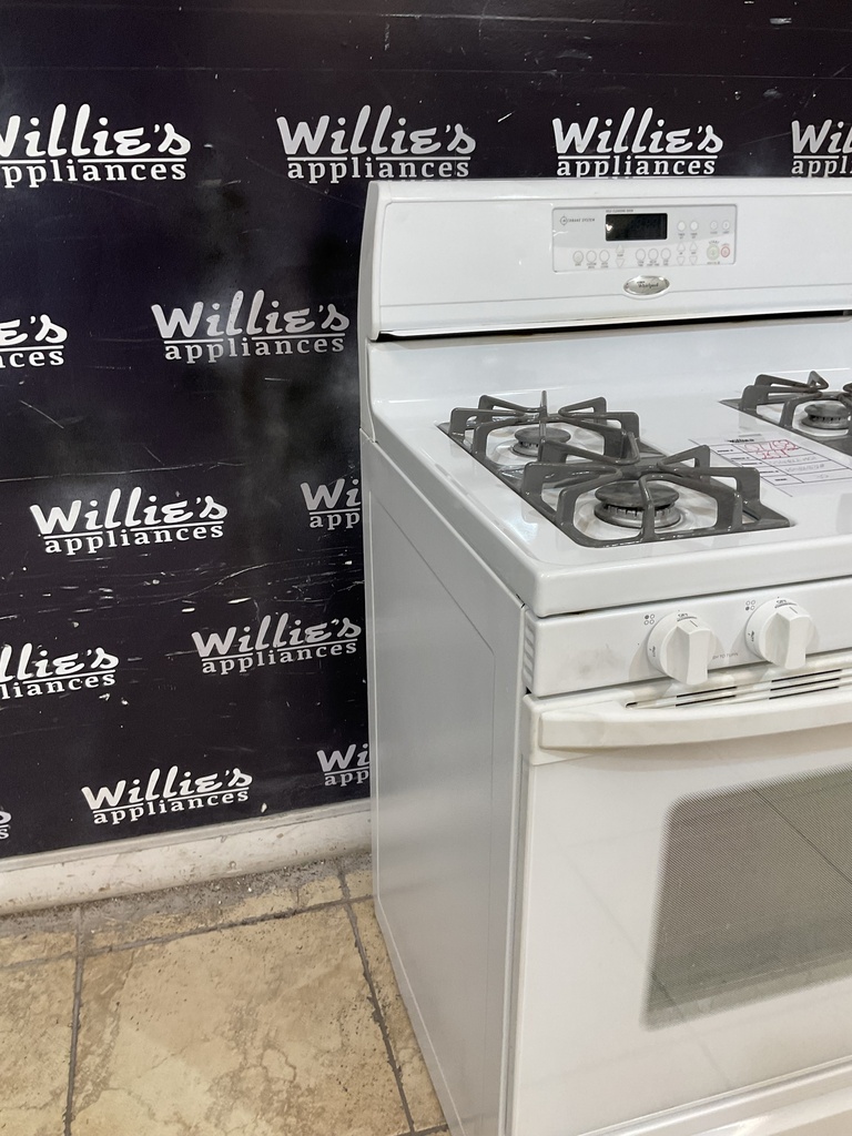 Whirlpool Natural Gas Stove 30inches (White) 