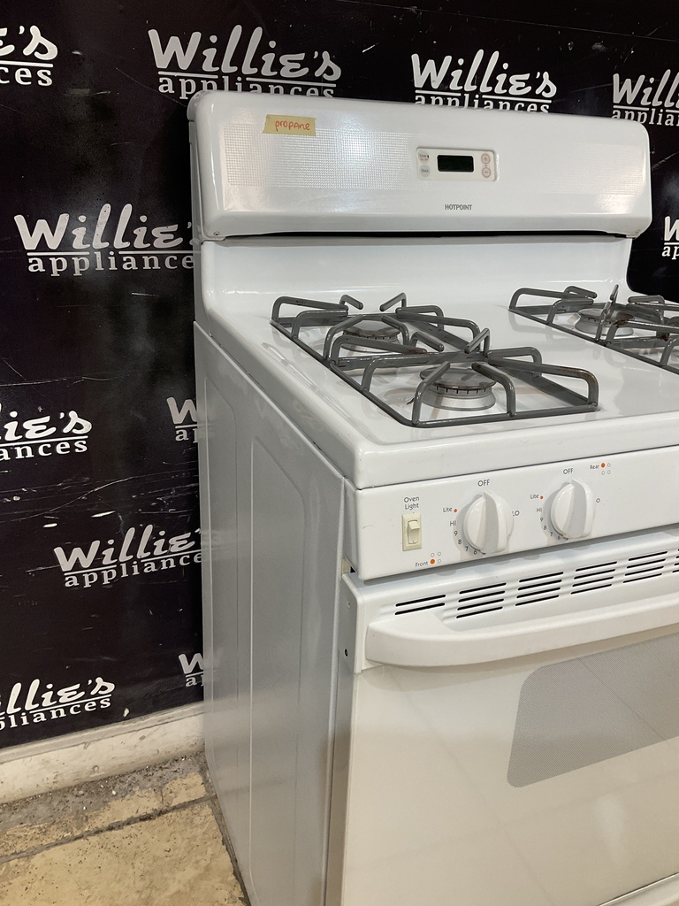 Hotpoint Gas Propane Stove 30inches (White) 