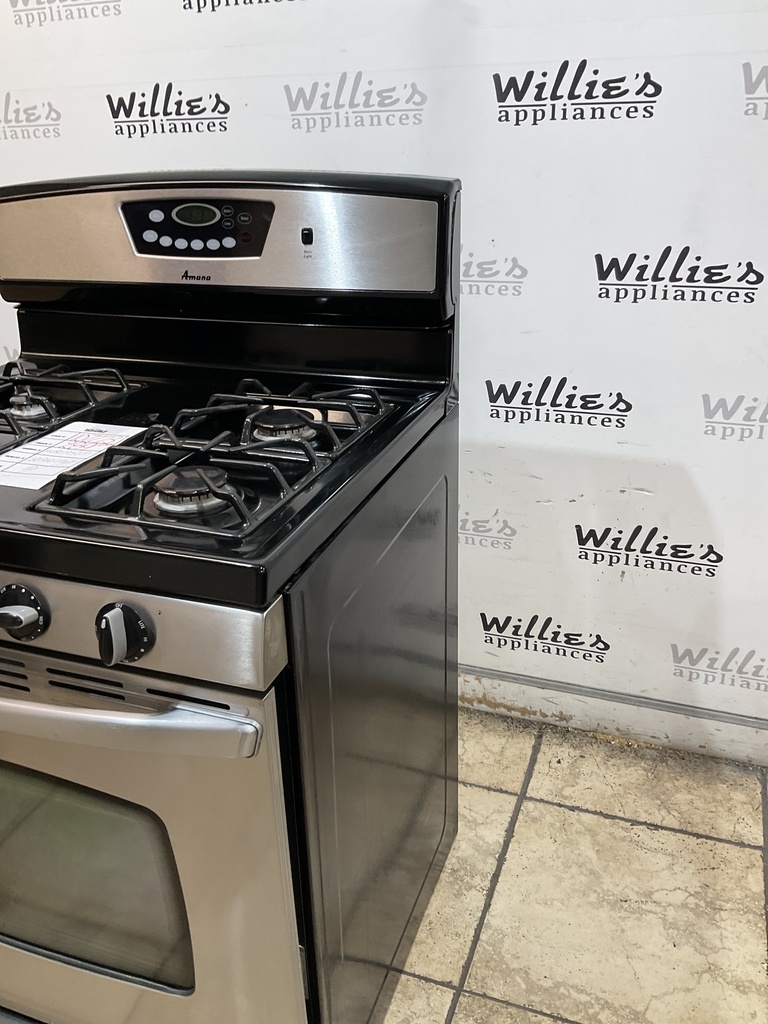 Amana Natural Gas Stove 30inches (Stainless Steel) 