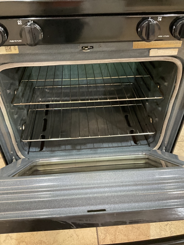 Whirlpool Natural Gas Stove 30inches (Black) 