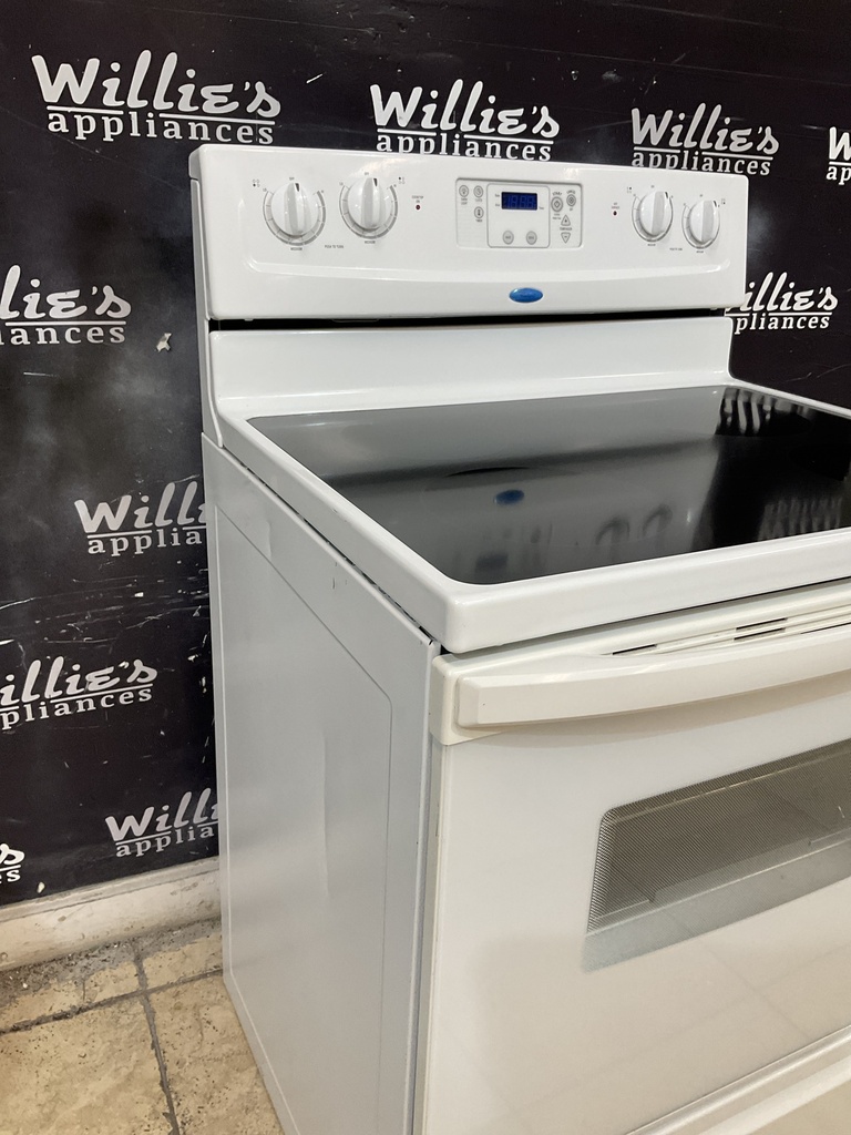 Whirlpool Electric Stove 220volts (40/50 AMP) 30inches {no cord} (White) 