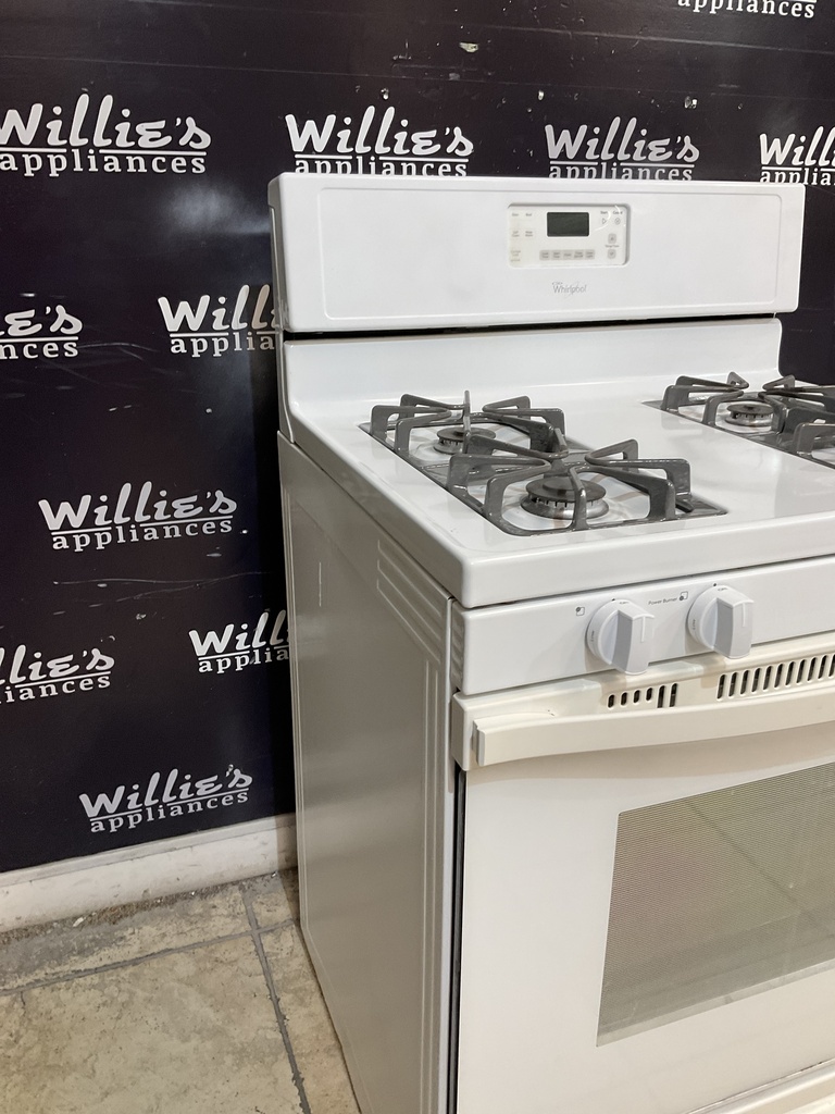 Whirlpool Natural Gas Stove 30inches (White) 