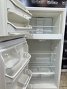 Ge Refrigerator Top and Bottom 30x66 (White) 