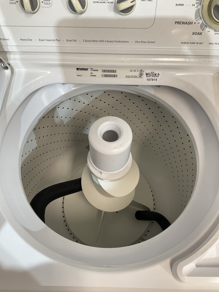 Kenmore Top-load 27inches (White) 