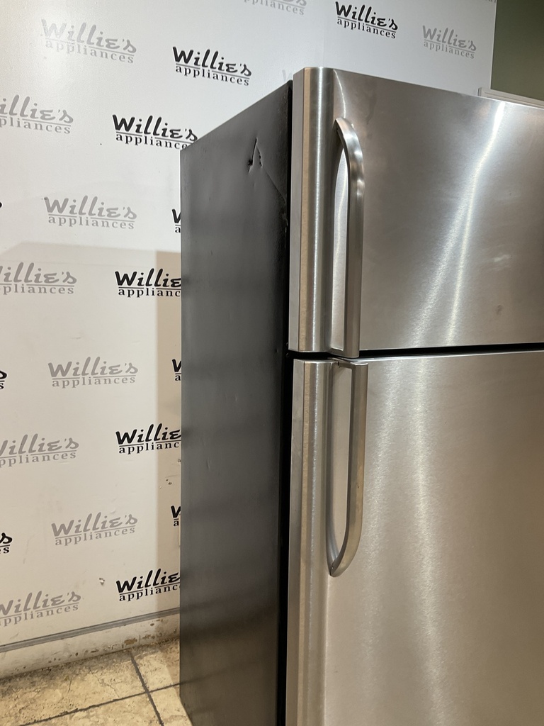 Frigidaire Refrigerator Top and Bottom 30x66 (Stainless Steel) 