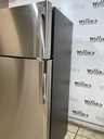 Ge Refrigerator Top and Bottom 28x67 (Stainless Steel) 