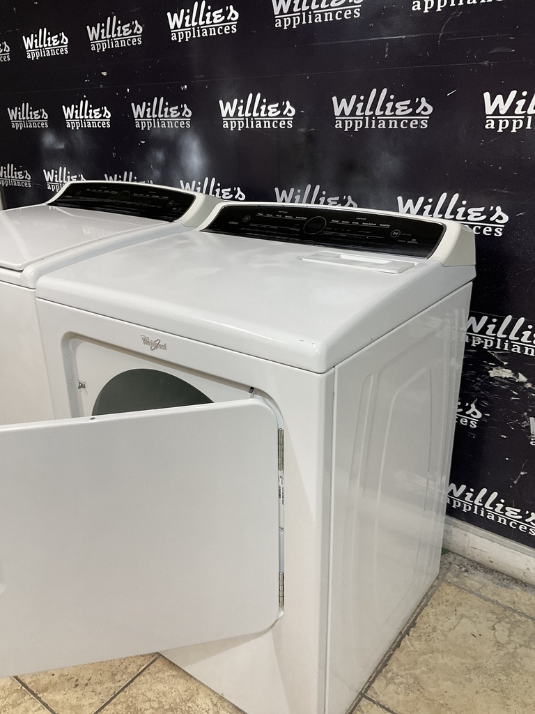 Whirlpool Electric Set Washer/Dryer 220volts (30 AMP) 27/29 inches {3 prong} (White)