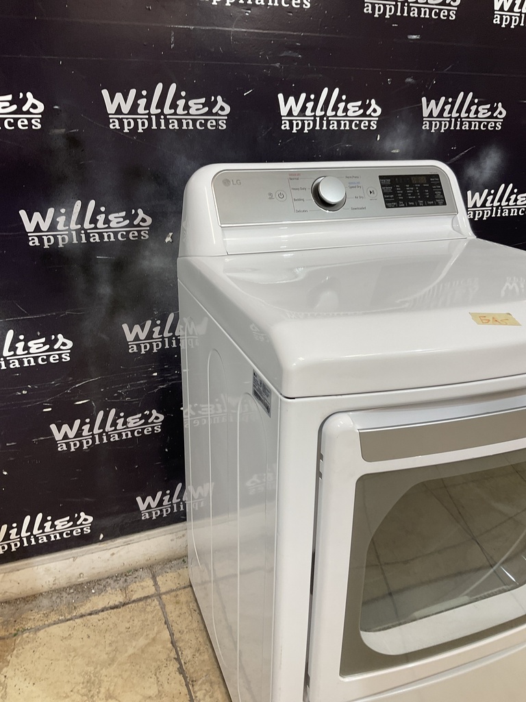 Lg Natural Gas Dryer 27inches (White) 