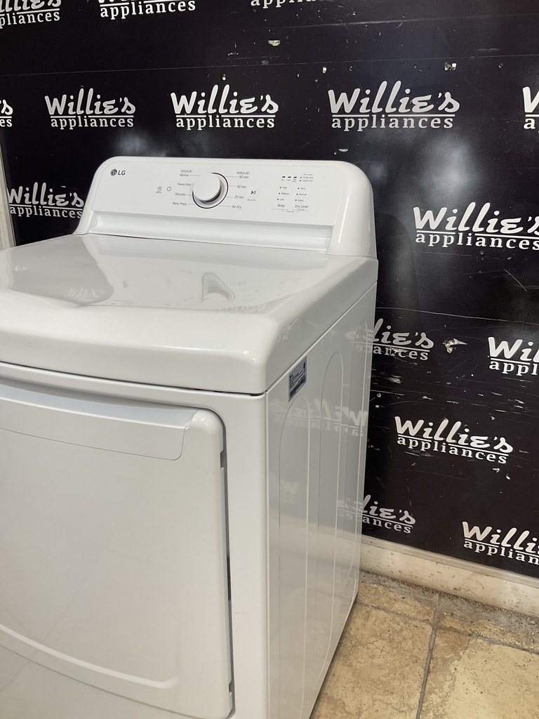 Lg Electric Dryer 220volts (30 AMP) 27inches {3 prong} (White) 