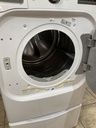 Lg Electric Dryer 220volts (30 AMP) 29inches {3 prong} (White)