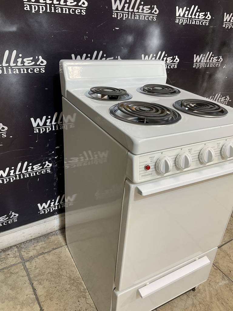 Premier Electric Stove 20inches {3 prong} (White) 