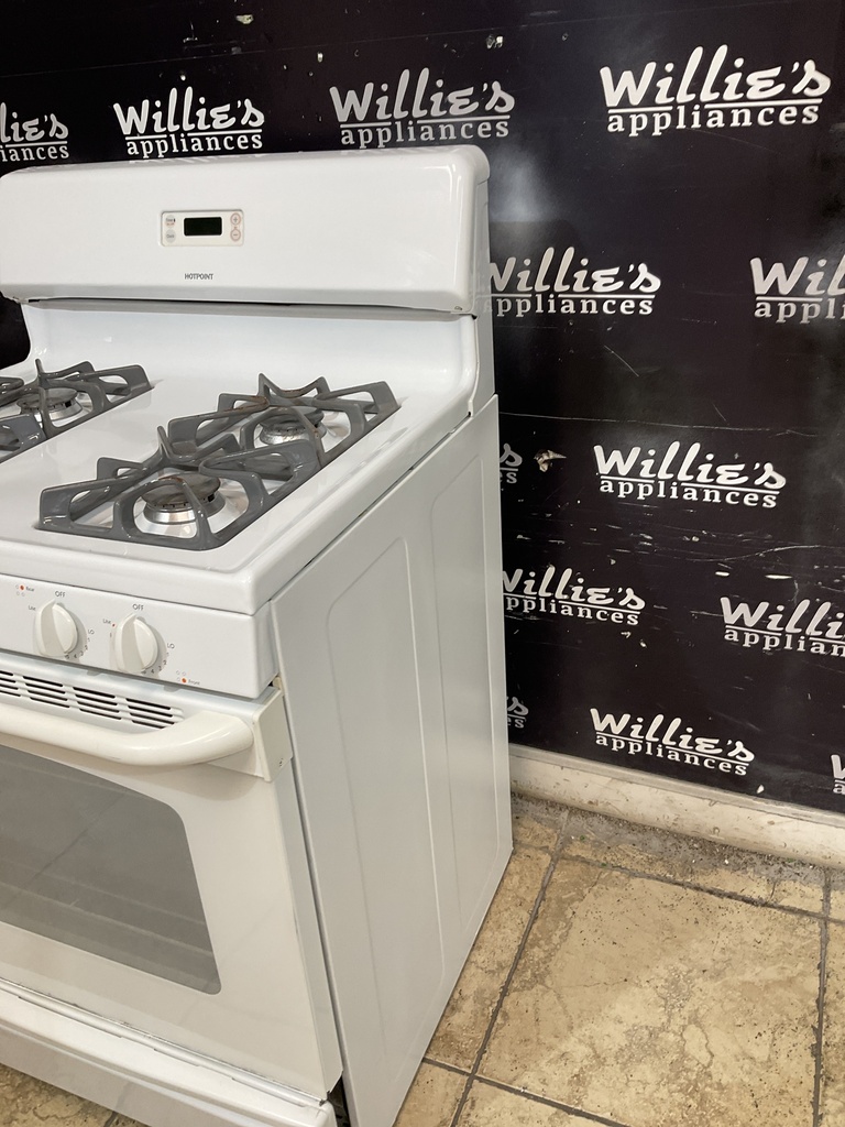 Hotpoint Natural Gas Stove 30inches (white) 