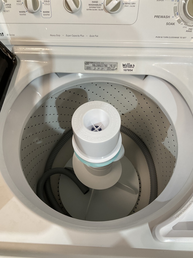 Kenmore Washer Top-load 27inches (white)