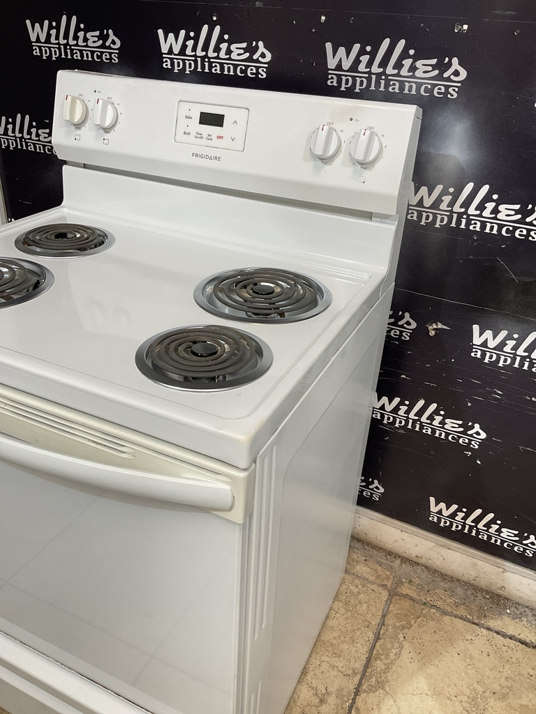 Frigidaire Electric Stove 220volts (40/50 AMP) 30inches {3 prong} (white) 
