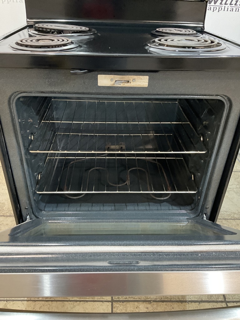 Ge Electric Stove 220volts (40/50 AMP) 30inches {no cord} (Stainless steel) 