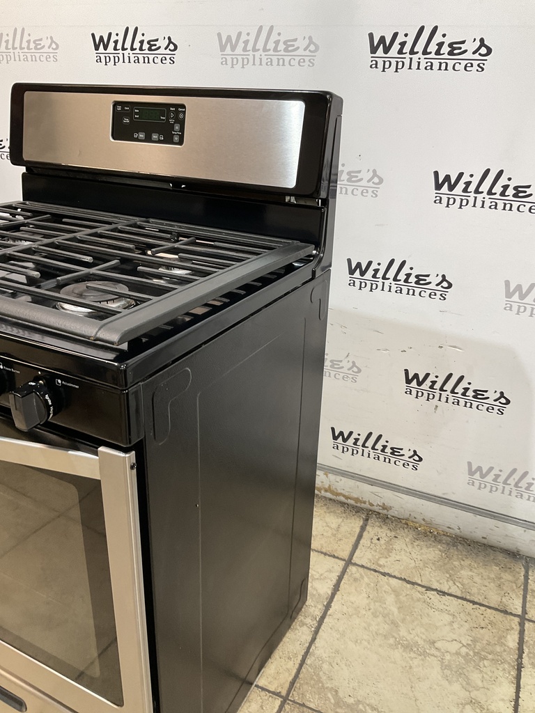 Whirlpool Natural Gas Stove 30inches (Stainless Steel) 