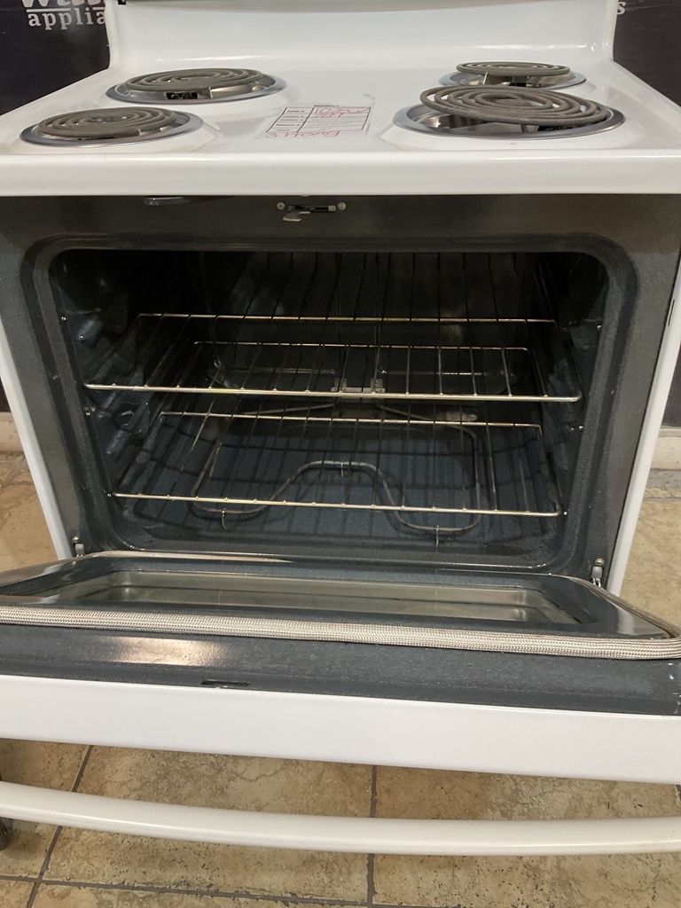 Ge Electric Stove 220volts (40/50 AMP) 30inches {3 prong} (White) 