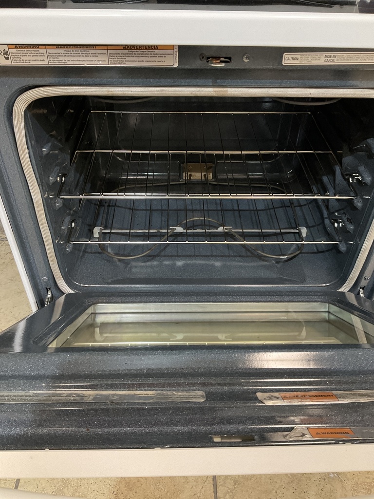Whirlpool Electric Stove 220volts (40/50 AMP) 30inches {3 prong} (White) 