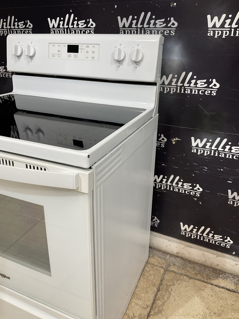 Whirlpool Electric Stove 220volts (40/50 AMP) 30inches {3 prong} (White) 
