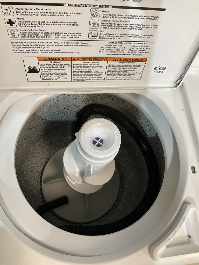Whirlpool Washer Top-load 27inches (White)