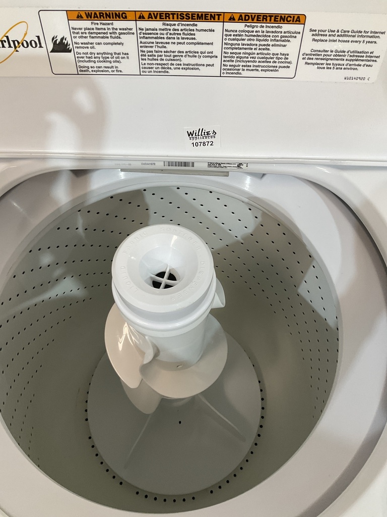 Whirlpool Washer Top-load 27inches (White) 