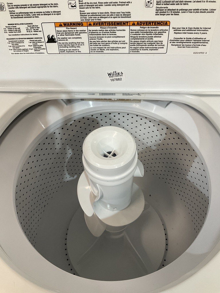 Whirlpool Washer Top-load 27inches (White) 