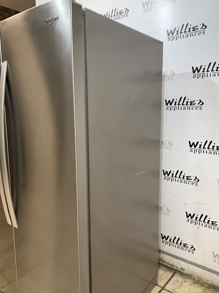 Whirlpool Refrigerator Side By Side 33x67 (Stainless Steel) 