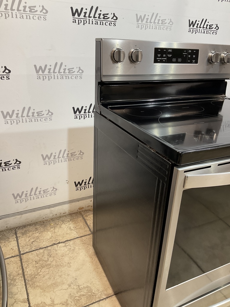 Whirlpool Electric Stove 220volts (40/50 AMP) 30inches {3 prong} (Stainless steel) 