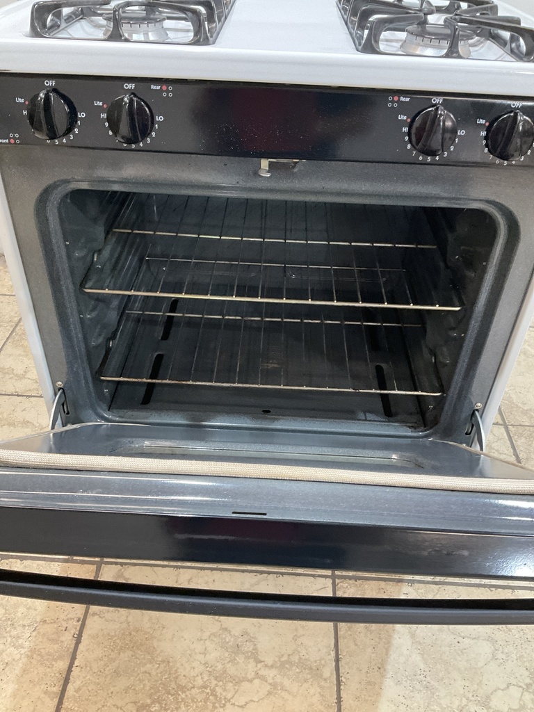Hotpoint Gas Propane Stove 30inches (White/Black) 
