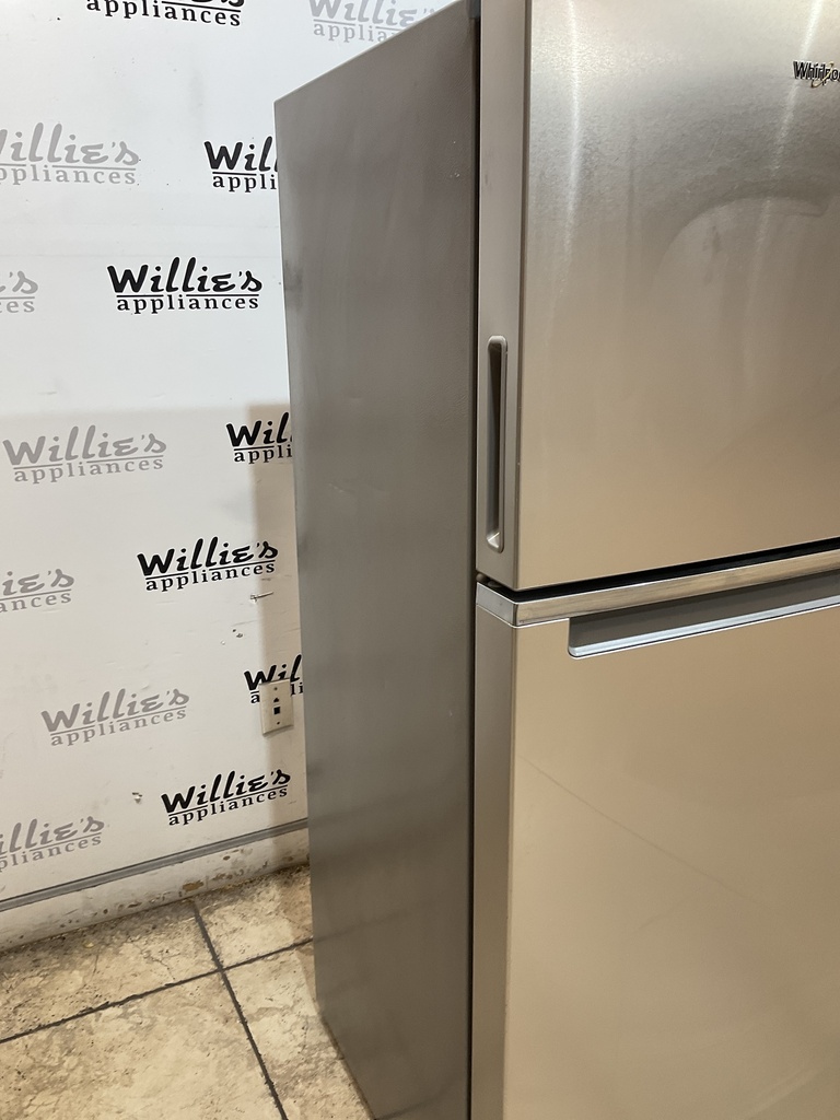 Whirlpool Refrigerator Top and Bottom 24x61 (Stainless Steel) 