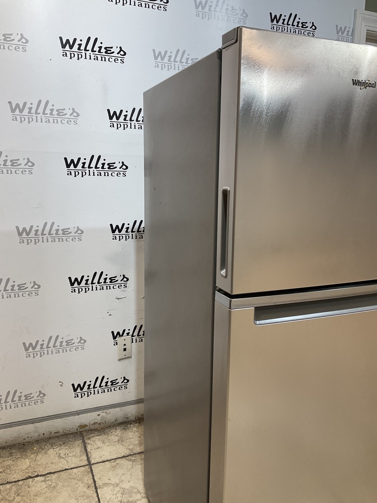 Whirlpool Refrigerator Top and Bottom 24x61 1/2” (Stainless Steel) 