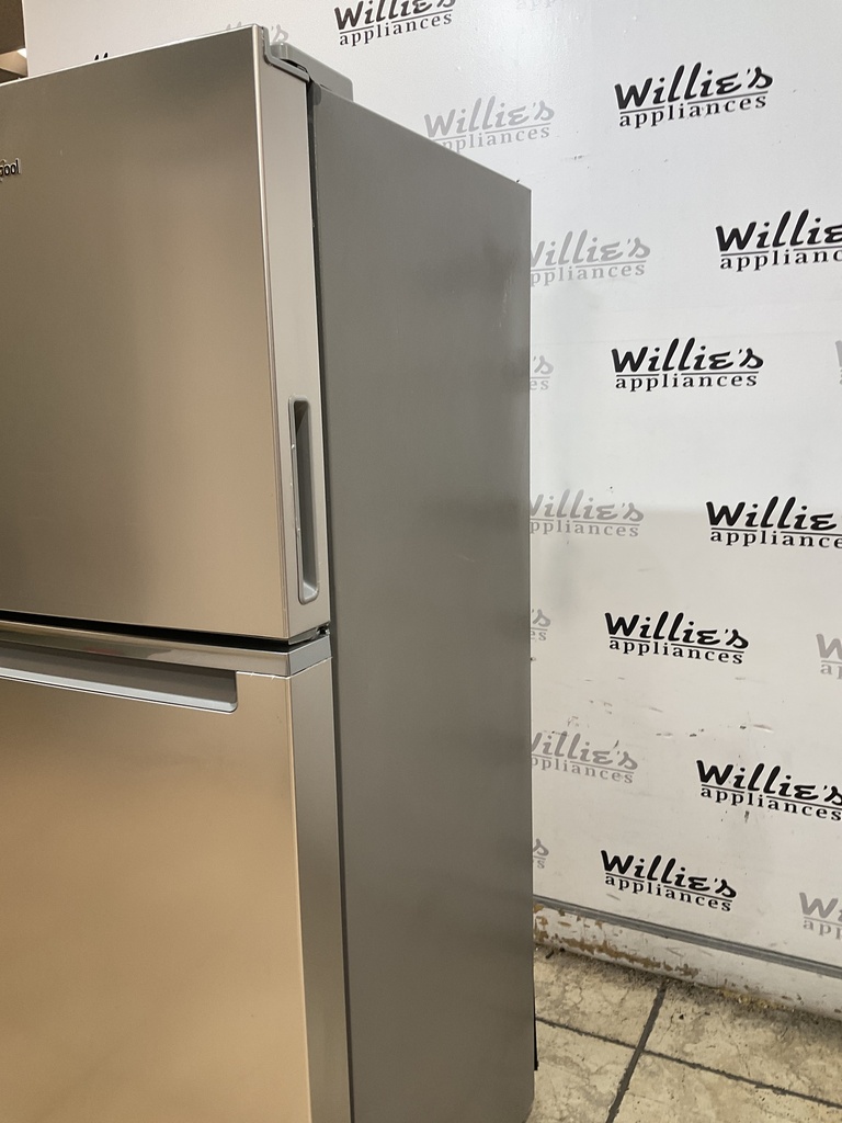 Whirlpool Refrigerator Top and Bottom 24x61 1/2” (Stainless Steel) 