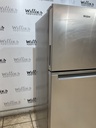 Whirlpool Refrigerator Top and Bottom 28x61 1/2” (Stainless Steel) 
