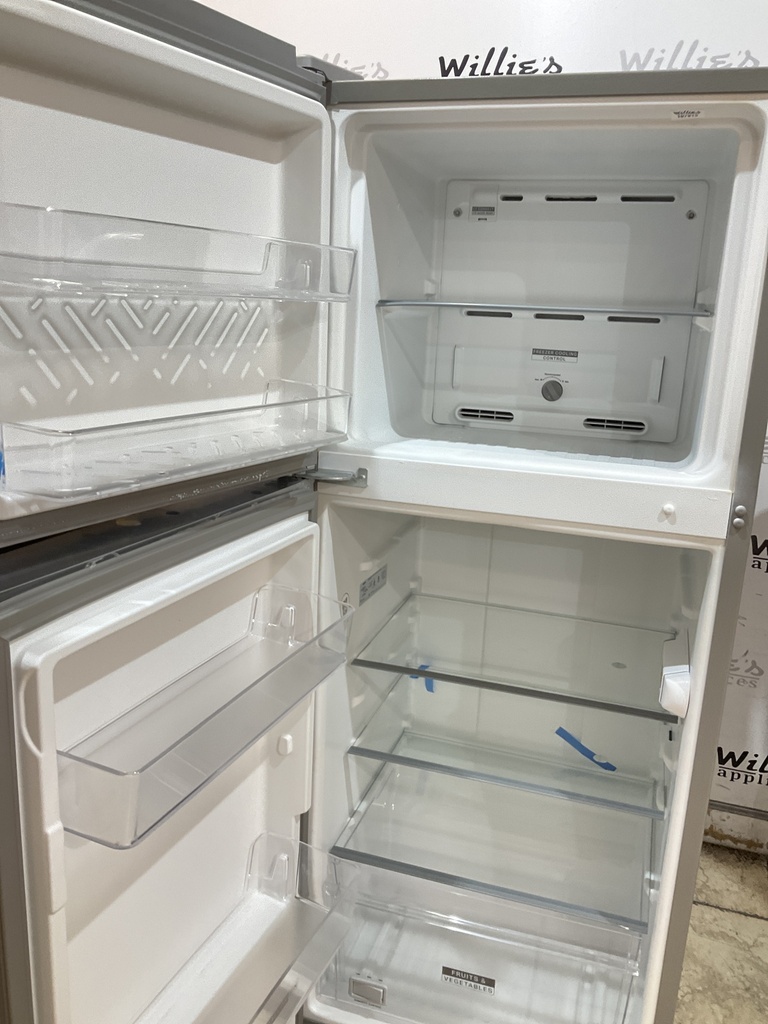 Whirlpool Refrigerator Top and Bottom 28x61 1/2” (Stainless Steel) 