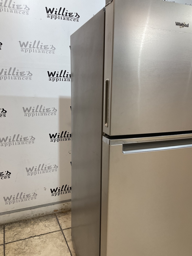 Whirlpool Refrigerator Top and Bottom 24x61 1/2” (Stainless Steel) 