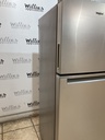 Whirlpool Refrigerator Top and Bottom 24x61 1/2” (Stainless Steel) 