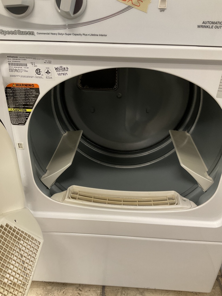 Speed Queen Natural Gas Set Washer/Dryer 27/27inches (White) 