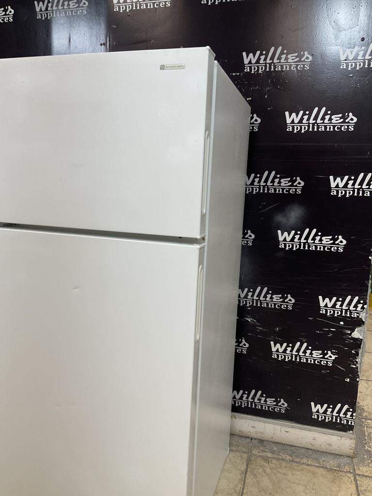 Americana Refrigerator Top and Bottom 28x61 1/2” (white 