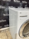 Lg Electric Dryer 220volts (30 AMP) 27inches {no cord} (White) 