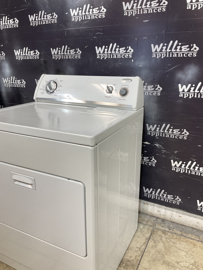 Whirlpool Electric Dryer 220volts (30 AMP) 29inches {no cord} (White) 