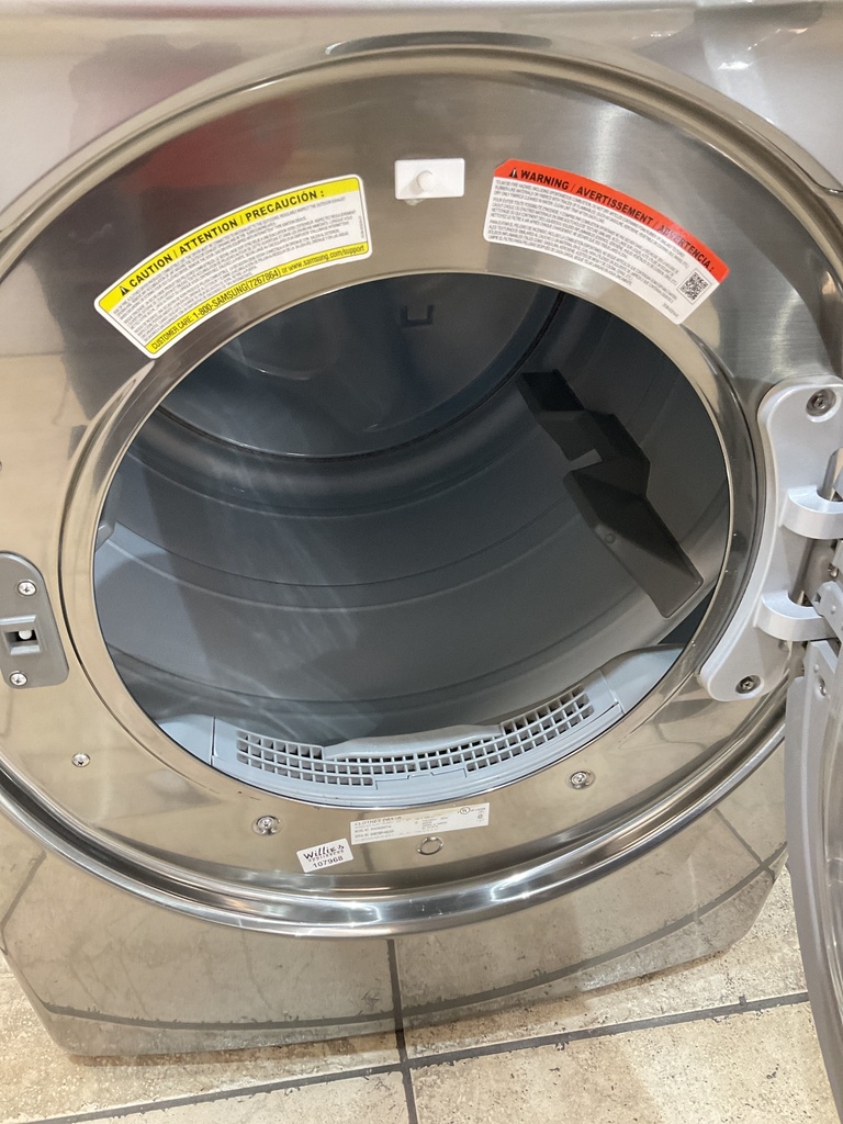 Samsung Electric Dryer 220volts (30 AMP) 27inches {3 prong} (Grey)