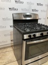 Ge Natural Gas Stove 30inches (stainless steel) 