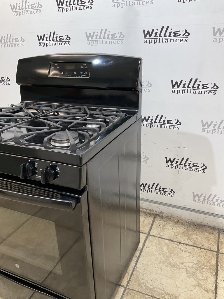 Ge Natural Gas Stove 30inches (black) 