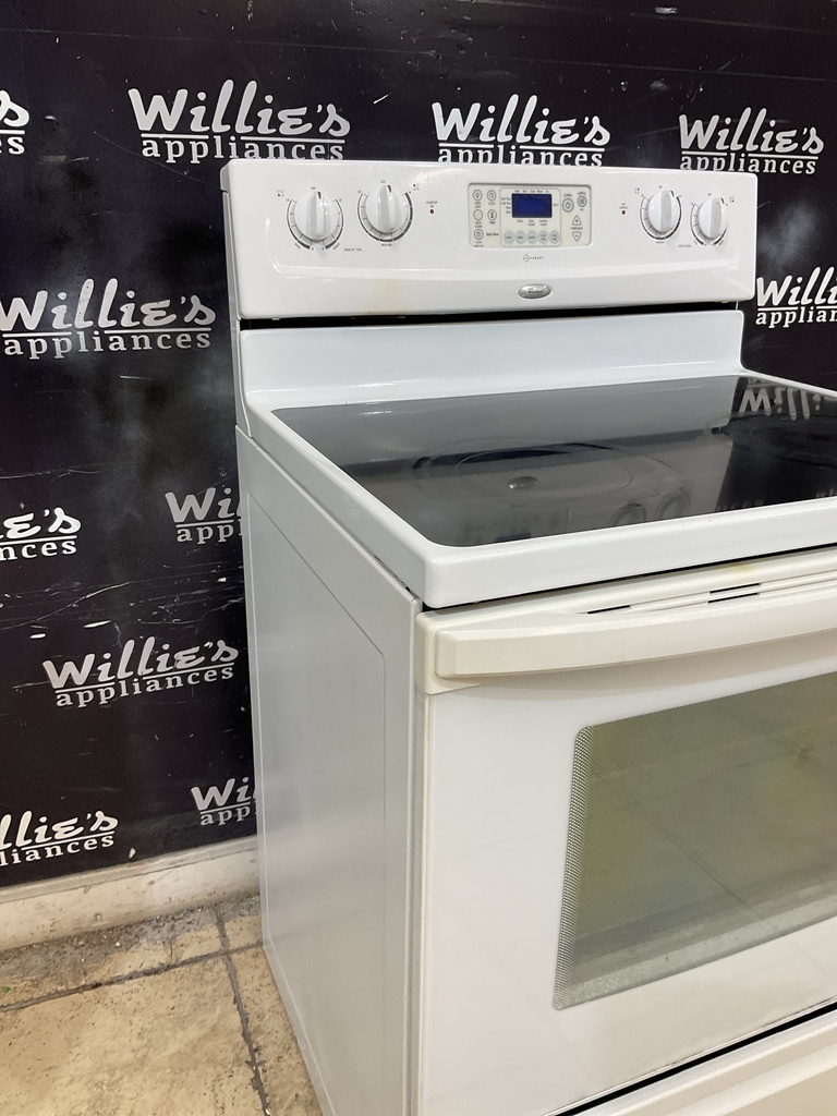 Whirlpool Electric Stove 220volts (40/50 AMP) 30inches {no cord} (white) 