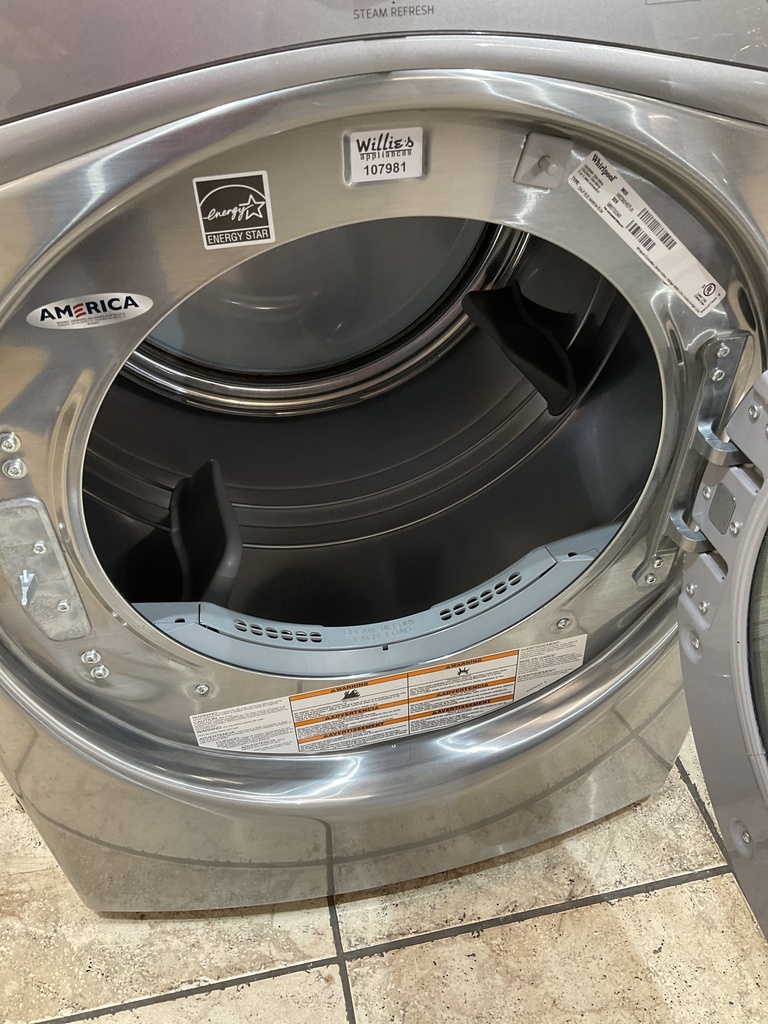 Whirlpool Electric Dryer 220volts (30 AMP) 27inches {3 prong} (Grey) 